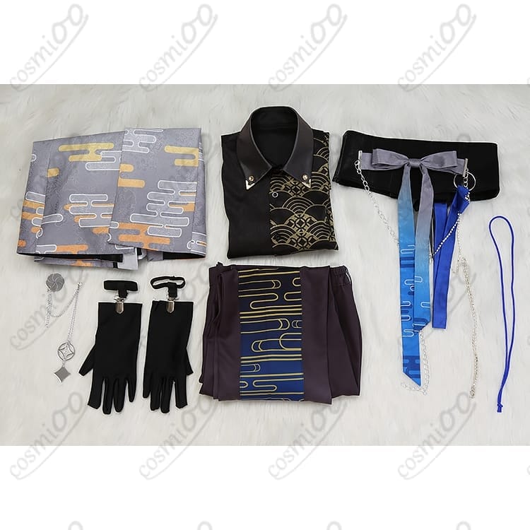 プロセカ 神代類 コスプレ『悪を討て、成敗請負人』クールな悪役ライブ衣装 高再現 - 6枚目の画像