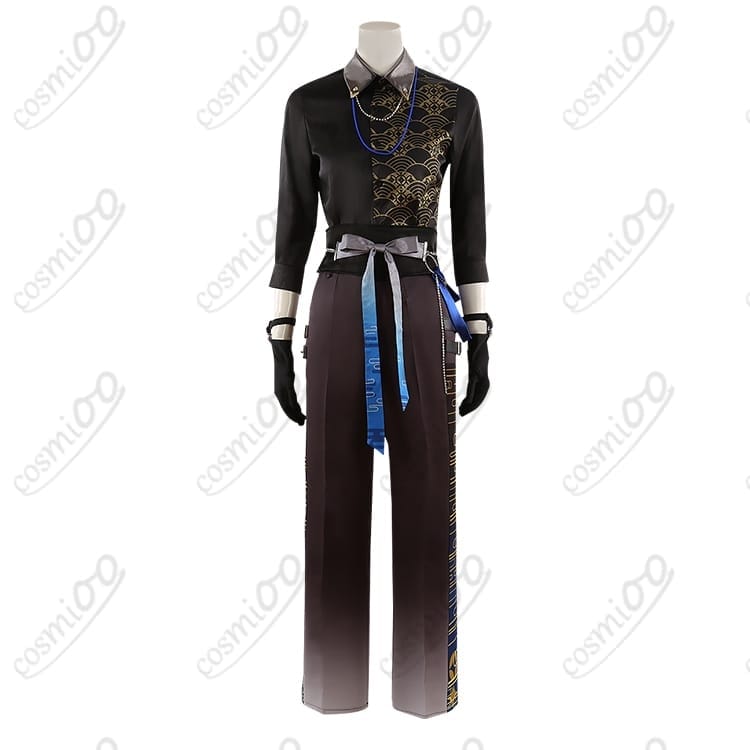 プロセカ 神代類 コスプレ『悪を討て、成敗請負人』クールな悪役ライブ衣装 高再現 - 5枚目の画像