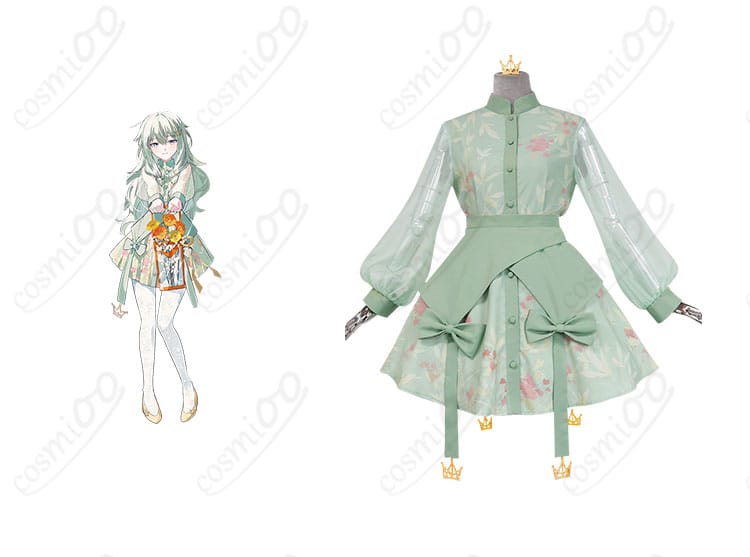草薙寧々の4th Anniversary 感謝祭コスプレ衣装の正面とキャラクターの組み合わせ画像。リアルな再現と優れたデザイン。今すぐチェック！