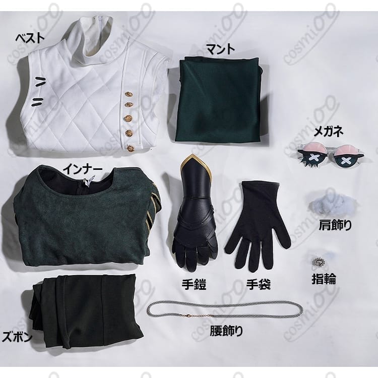 第五人格『騎士モチーフ』コスプレ衣装 甲冑×マントの高再現デザイン - 4枚目の画像
