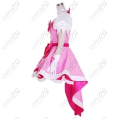 Go!プリンセスプリキュア 春野はるか/キュアフローラ コスプレ衣装 高品質 - 4枚目の画像（サムネイル）