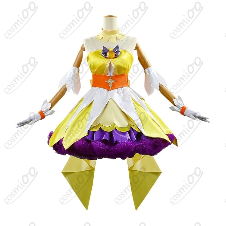 Go!プリンセスプリキュア 天ノ川きらら/キュアトゥインクル コスプレ衣装 - 1枚目の画像