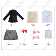 『2.5次元の誘惑』橘美花莉 制服コスプレ衣装 清楚で可憐な学園スタイル - 4枚目の画像（サムネイル）