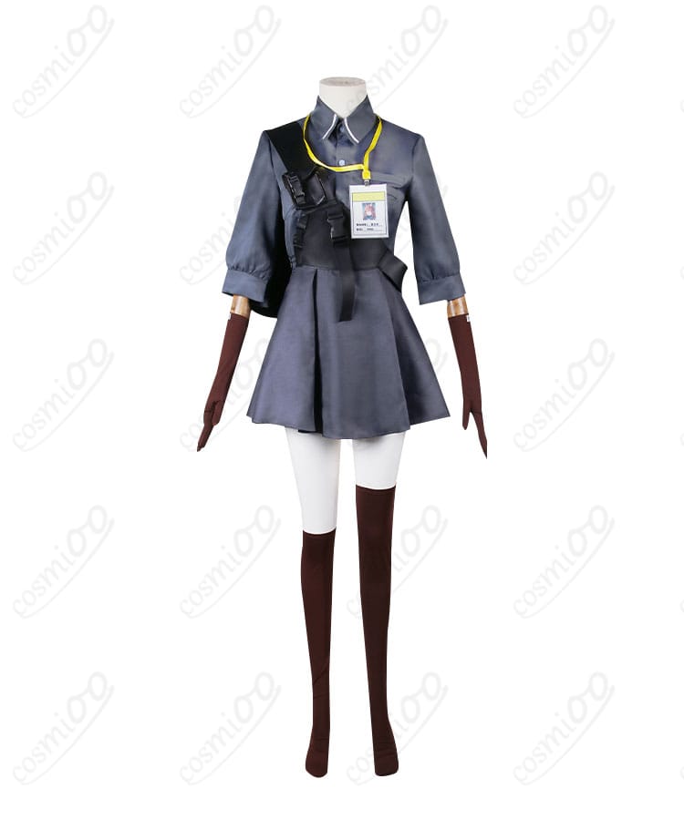 アークナイツ フランカ コスプレ衣装の正面画像。詳細なデザインと高い再現度が魅力です。コスプレの必需品！