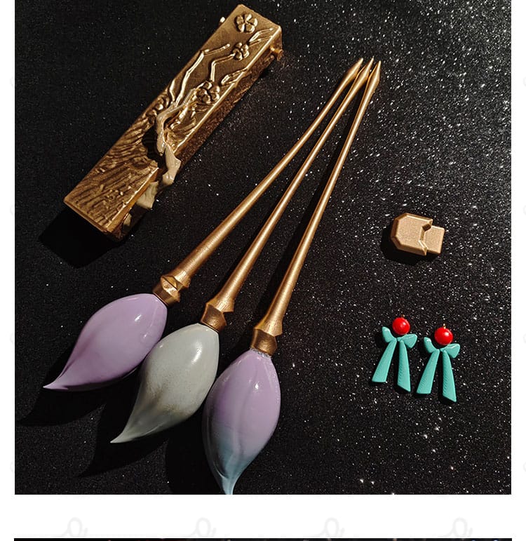 鳴潮折枝（オリエ）コスプレ衣装の腰飾りと耳飾りの細部 – 美しいアクセサリーのデザイン。