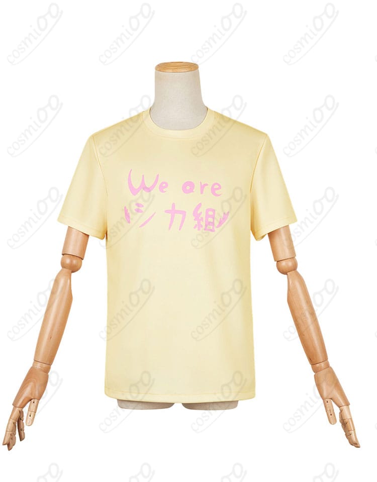 鹿乃子のこ コスプレ衣装 シカ組 Tシャツの全体像。高忠実度再現、アニメファン必見！
