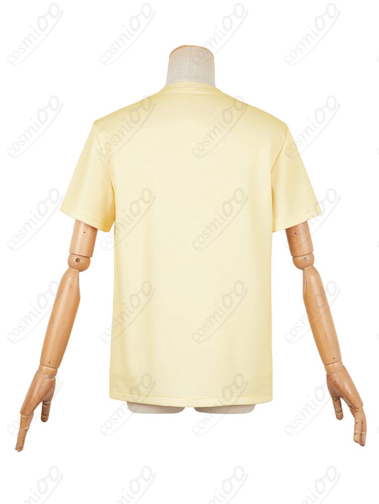 鹿乃子のこ コスプレ衣装 シカ組 Tシャツの背面。シンプルで美しいラインが特徴です。