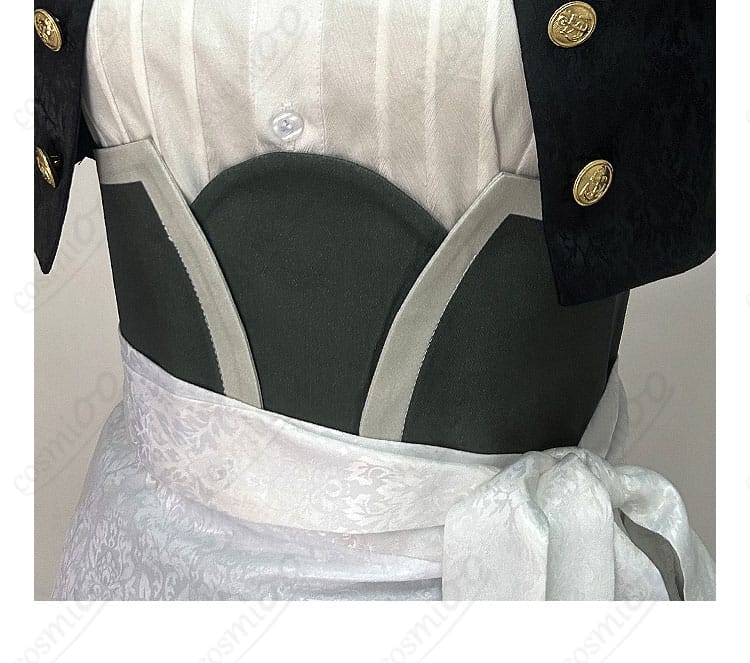 雪 シュエ メイド服の腰封装飾、スタイリッシュでエレガントなデザイン。