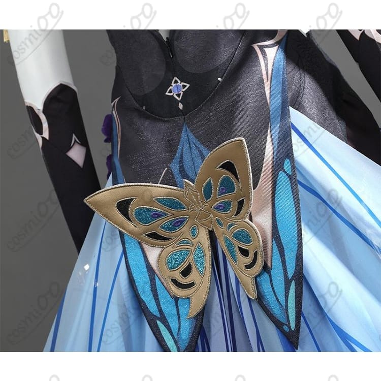 崩壊3rd アポニア『胡蝶の夢造り』コスプレ 高再現・清楚で神秘的な装い - 4枚目の画像