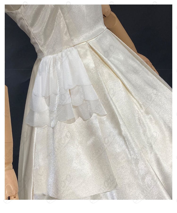 IdentityV 第五人格 少女 記憶 パンドラ コスプレ衣装 腰の装飾の詳細写真。細かい刺繍とデザインがキャラクターの個性を強調しています。