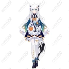 ホロライブ白上フブキレトロ喫茶新衣装コスプレ衣装｜高再現・上品で可愛いフルセット - 1枚目の画像（サムネイル）