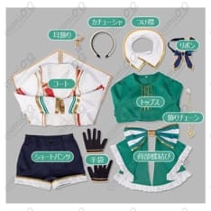ウマ娘 シーザリオ 勝負服 コスプレ 高再現・上品なエレガント仕様 - 6枚目の画像（サムネイル）
