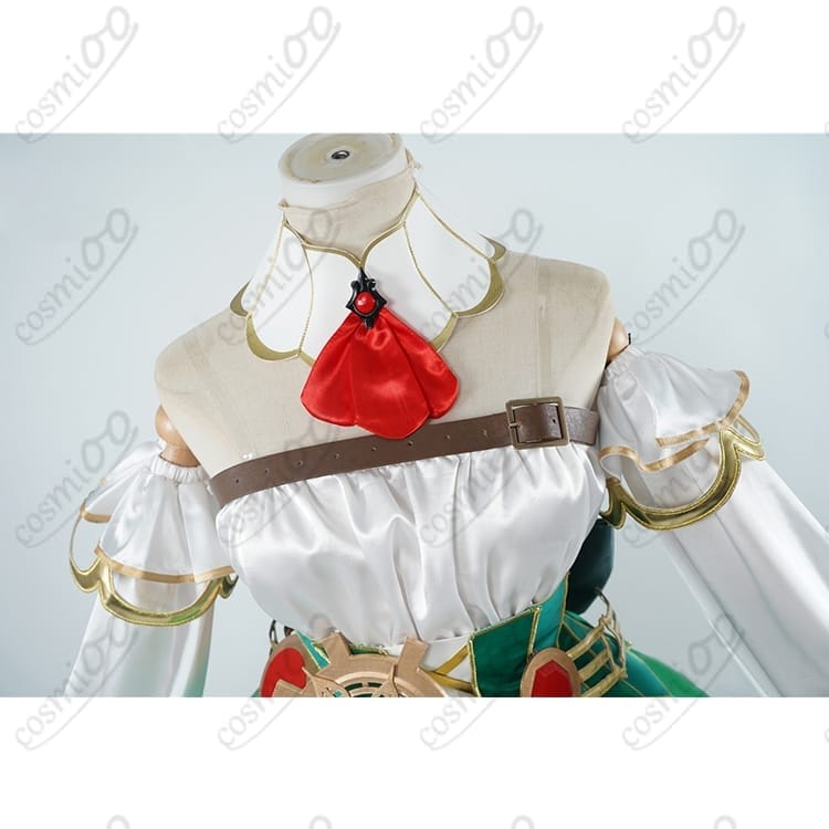 ホロライブ風セシリア・イマーグリーンコスプレ衣装 非公式・高再現・快適設計 - 4枚目の画像
