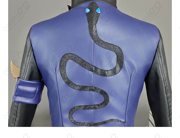 背面デザインにこだわった、第五人格の占い師キャラクター「イライ・クラーク」コスプレ衣装。