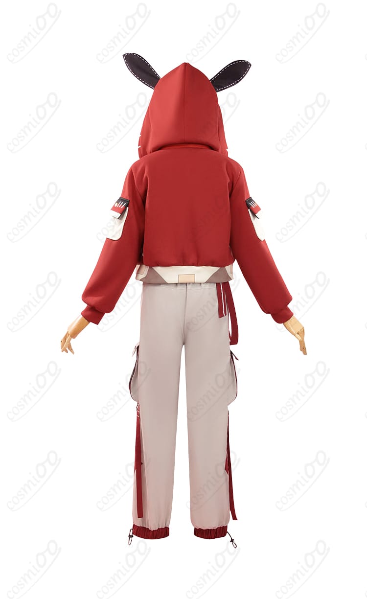 商品背面画像 - ポチャッコ 囚人役 コスプレ衣装