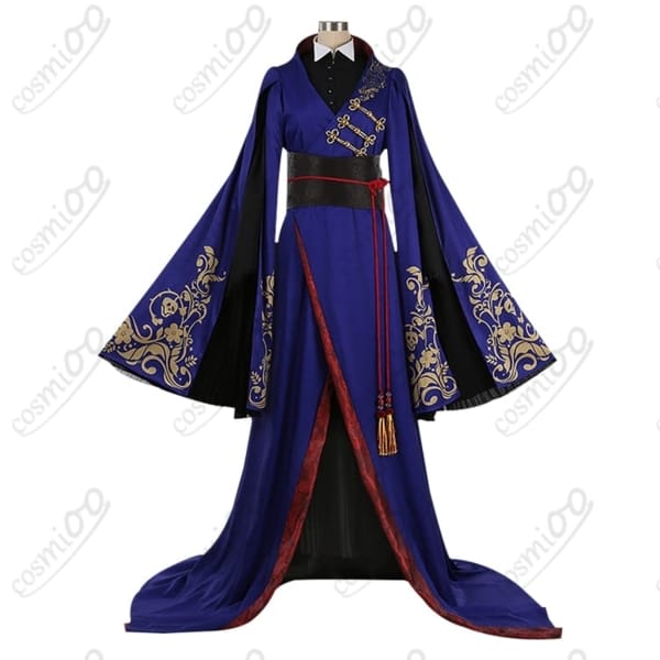 ディズニー ツイステ ヴィル寮服 コスプレ衣装 高再現・気品ある紫の装い