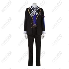 ツイステ ヴィル・シェーンハイト ポムフィオーレ寮服コスプレ衣装 高再現・優雅な金装飾 - 1枚目の画像（サムネイル）