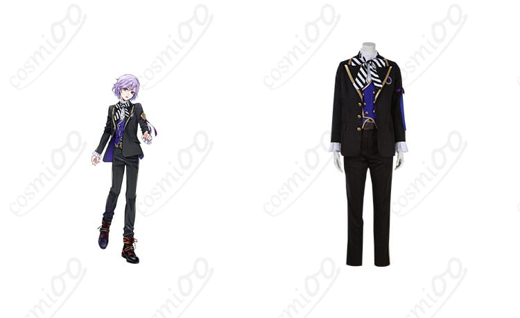 ツイステ ヴィル・シェーンハイト コスプレ衣装の正面画像とキャラクターの組み合わせ