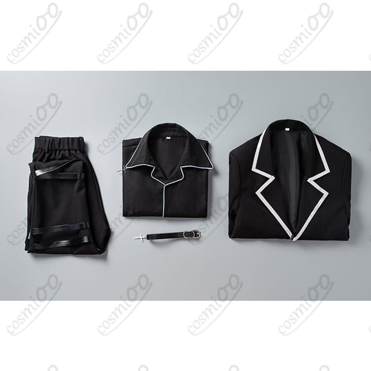 しゅごキャラ! 月詠イクト コスプレ衣装｜黒ロングコート制服・高再現 - 7枚目の画像