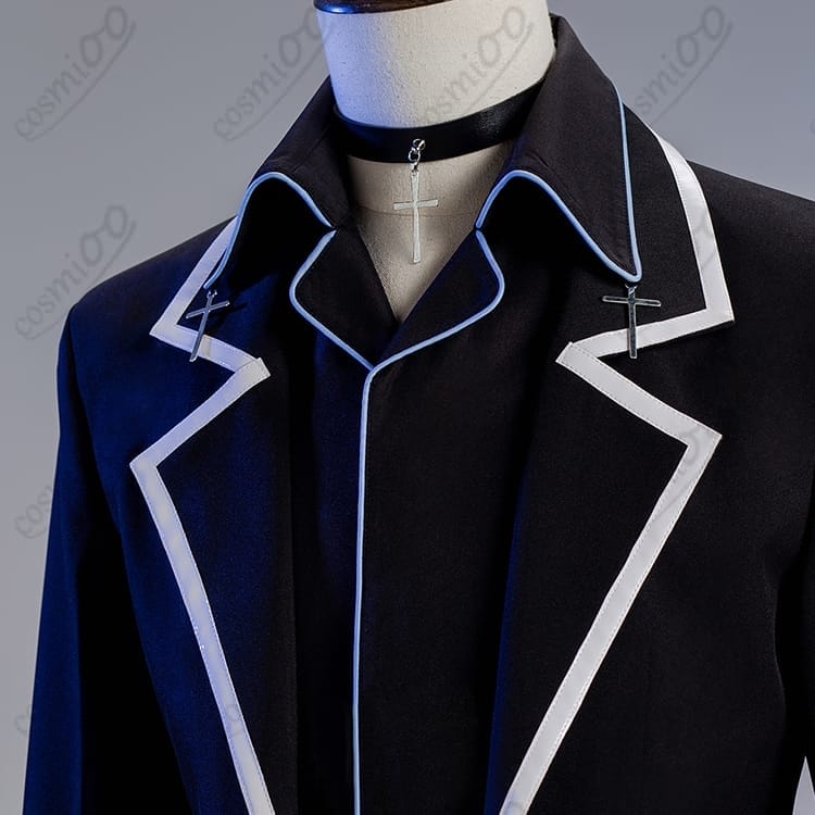 しゅごキャラ! 月詠イクト コスプレ衣装｜黒ロングコート制服・高再現 - 5枚目の画像