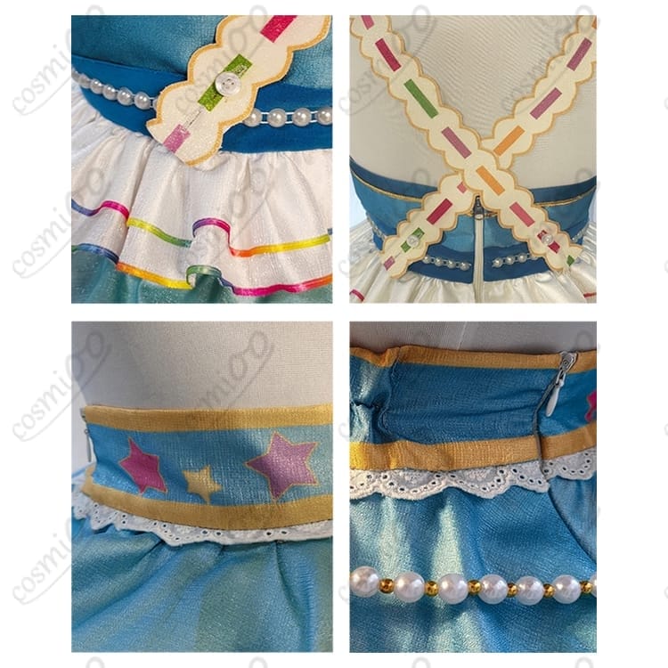 アイカツオンパレード！虹野ゆめ コスプレ衣装 高再現・ポップで可愛いデザイン - 3枚目の画像