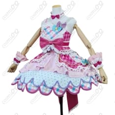アイカツスターズ!『虹野ゆめ』コスプレ衣装高再現・刺繍ドレスフルセット - 2枚目の画像（サムネイル）