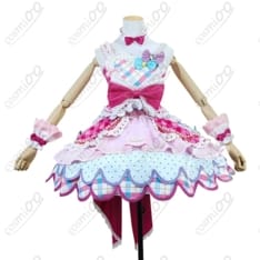 アイカツスターズ!『虹野ゆめ』コスプレ衣装高再現・刺繍ドレスフルセット - 1枚目の画像（サムネイル）
