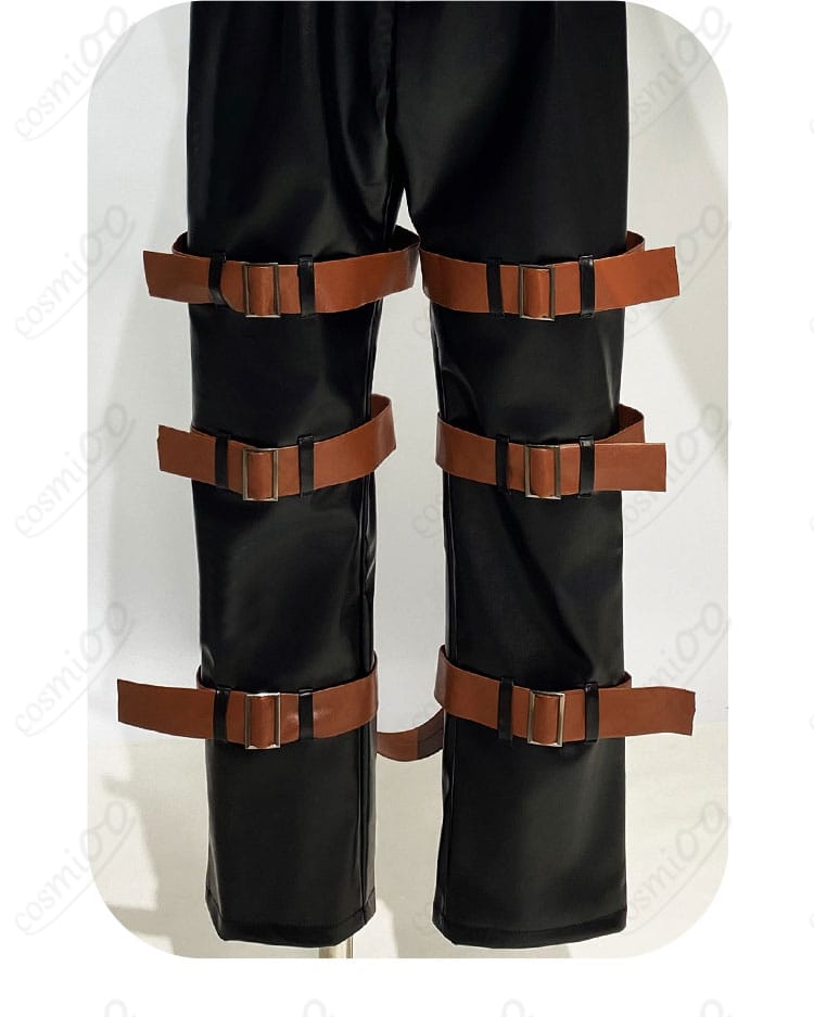 パンツ脚部装飾のディテール画像 - ダークフレイムマスター コスプレ衣装 パンツ脚部装飾