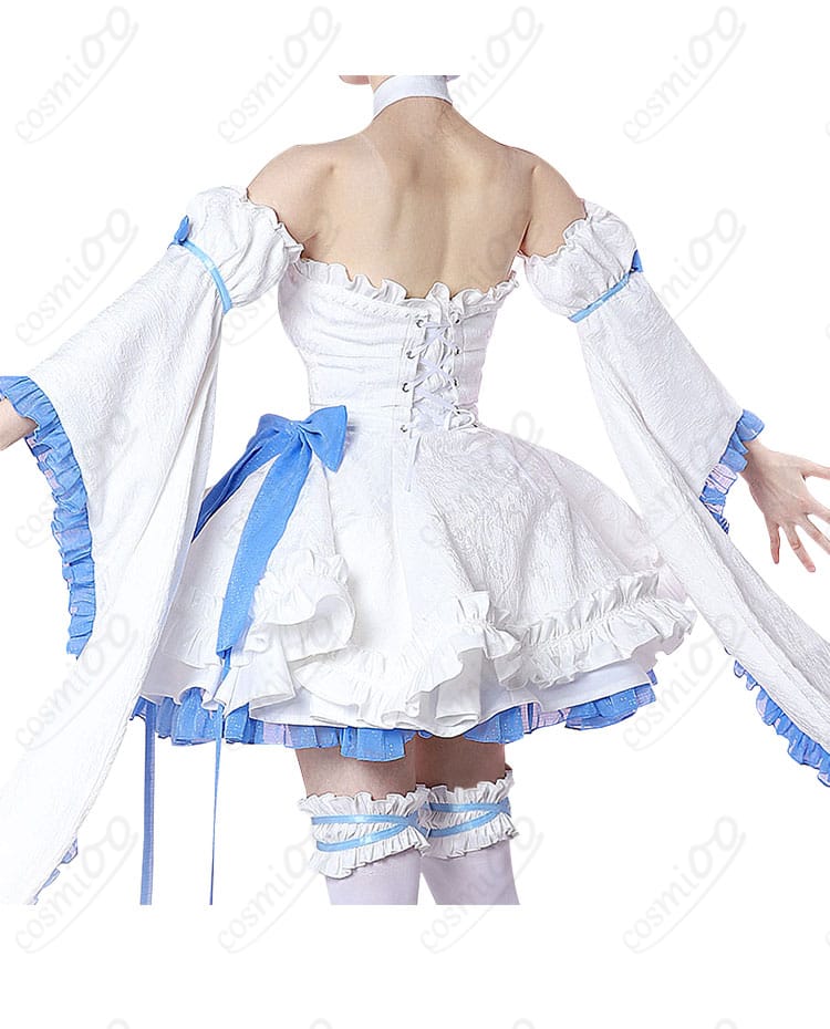 Re:ゼロ レム コスプレ衣装 背面写真