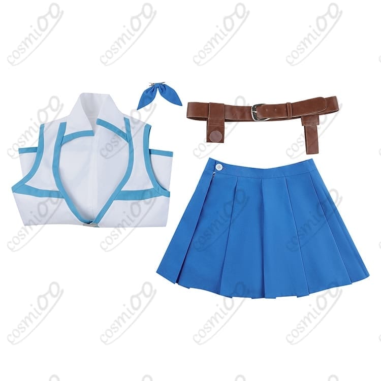 FAIRY TAIL100年クエスト ルーシィ・ハートフィリア 高再現コスプレ衣装 - 4枚目の画像