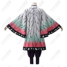 鬼滅の刃「胡蝶しのぶ」コスプレ衣装 蟲柱仕様 刺繍入り 羽織デザイン - 3枚目の画像（サムネイル）