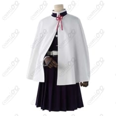 鬼滅の刃『栗花落カナヲ』コスプレ衣装｜白マント・蝶留め具付き 高再現デザイン - 2枚目の画像（サムネイル）