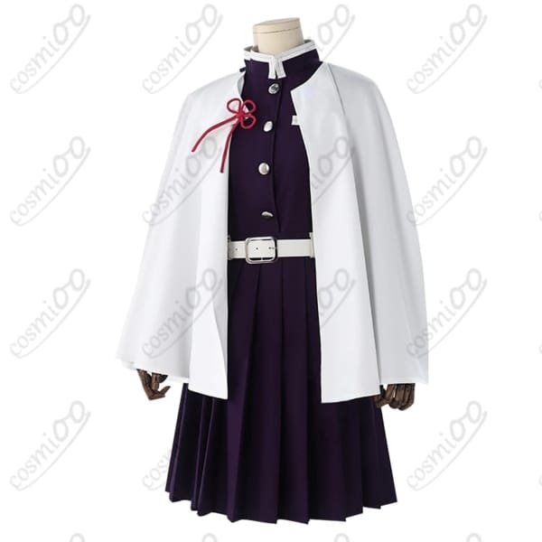 鬼滅の刃『栗花落カナヲ』コスプレ衣装｜白マント・蝶留め具付き 高再現デザイン