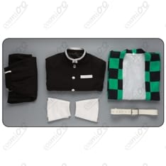 鬼滅の刃『竈門炭治郎』隊服コスプレ 刺繍入り 高再現でイベント映え - 7枚目の画像（サムネイル）