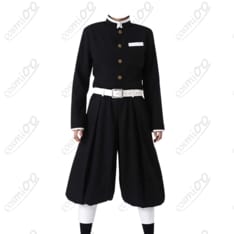 鬼滅の刃 冨岡義勇 コスプレ衣装｜半々羽織付き 高再現・高品質 フルセット - 4枚目の画像（サムネイル）
