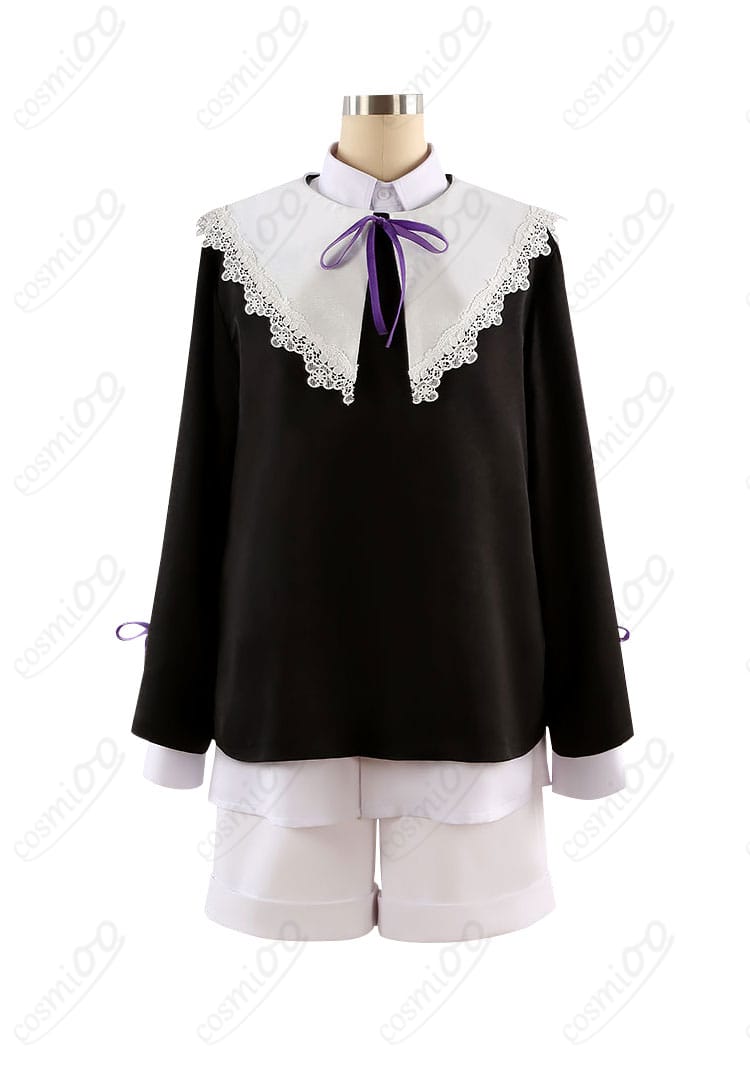 商品正面の全体像。朔間凛月の私服（幼少期）コスプレ衣装の詳細がよく分かる写真。