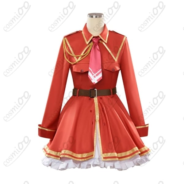 やり直し令嬢 ジル・サーヴェル 衣装 軍服風ワンピ＋ネクタイ＋ベルト 高再現