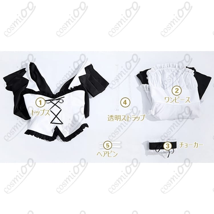 会長はメイド様！鮎沢美咲メイド服高品質フルセット二面性を丁寧に再現 - 6枚目の画像