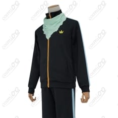 ノラガミ 夜ト コスプレ衣装 刺繍入りジャージ上下＋白スカーフ 高再現 - 3枚目の画像（サムネイル）