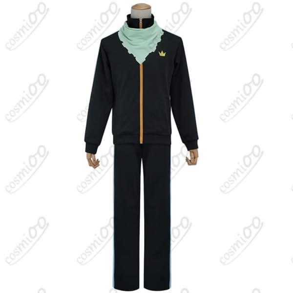 ノラガミ 夜ト コスプレ衣装 刺繍入りジャージ上下＋白スカーフ 高再現