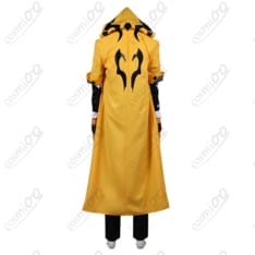 ブレイブルーユウキ＝テルミコスプレ衣装｜黄×黒パーカー風ロングコート高再現 - 3枚目の画像（サムネイル）