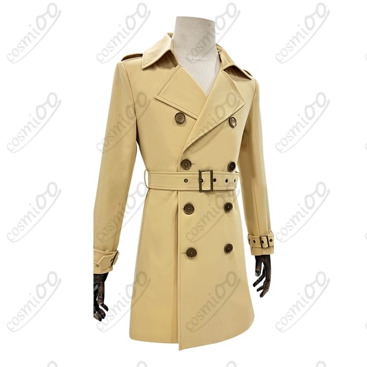 ペルソナ5R 明智吾郎 冬服トレンチ コスプレ衣装｜上品ベージュと端正シルエット - 3枚目の画像