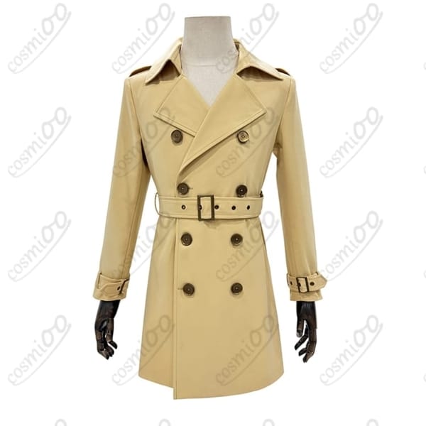 ペルソナ5R 明智吾郎 冬服トレンチ コスプレ衣装｜上品ベージュと端正シルエット
