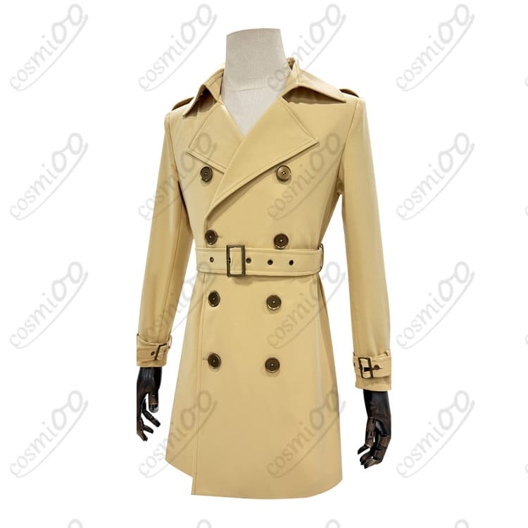 ペルソナ5R 明智吾郎 冬服トレンチ コスプレ衣装｜上品ベージュと端正シルエット - 2枚目の画像