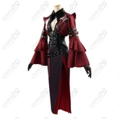 原神 アルレッキーノ『紅夜』コスプレ衣装 高品質・高再現・フルセット - 2枚目の画像（サムネイル）