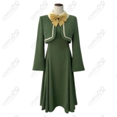 エヴァ アスカ私服コスプレ 3点｜コート＋ワンピース＋靴下 高品質 - 1枚目の画像（サムネイル）