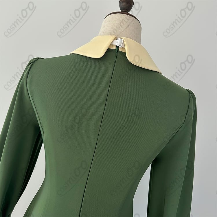 エヴァ アスカ私服コスプレ 3点｜コート＋ワンピース＋靴下 高品質 - 4枚目の画像