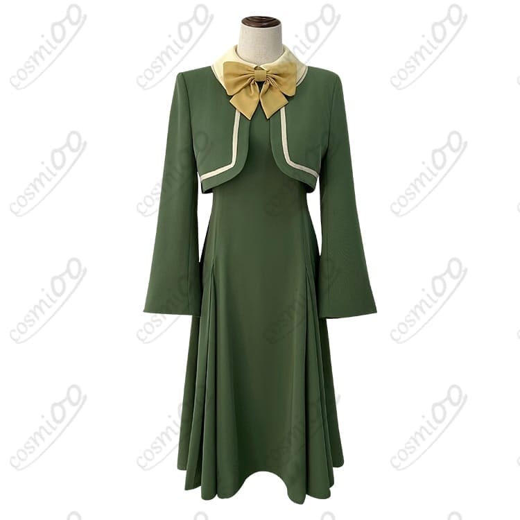 エヴァ アスカ私服コスプレ 3点｜コート＋ワンピース＋靴下 高品質 - 1枚目の画像