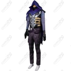 VALORANT「オーメン」コスプレ衣装 影と煙を纏う高再現フルセット - 2枚目の画像（サムネイル）