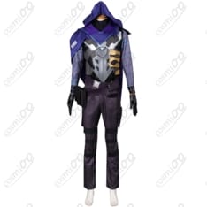VALORANT「オーメン」コスプレ衣装 影と煙を纏う高再現フルセット